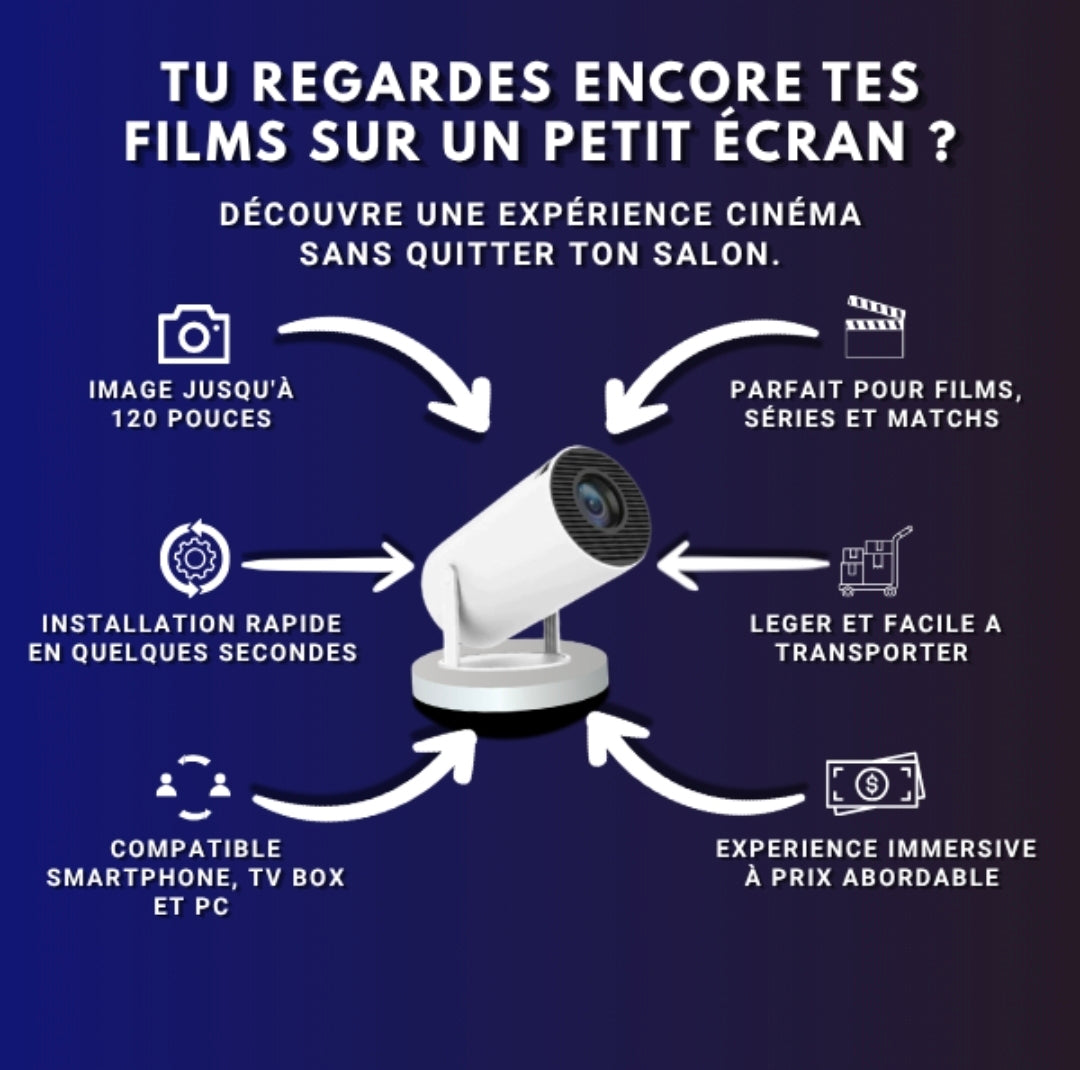 Transforme Ta Chambre en Salle de Cinéma en 30 Secondes 🎬