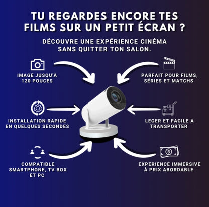 Transforme Ta Chambre en Salle de Cinéma en 30 Secondes 🎬