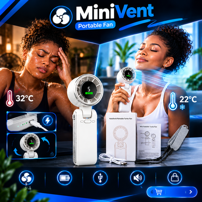 Ta climatisation de poche, partout où tu vas