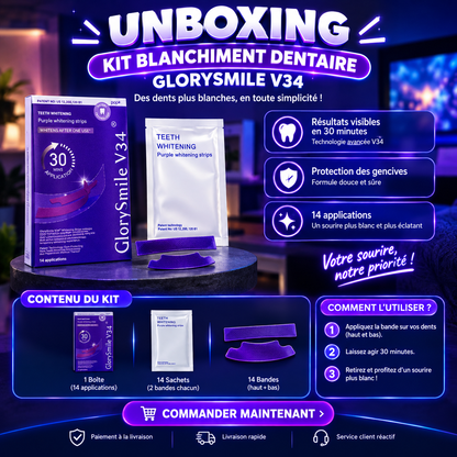 Le correcteur de teinte violet pour un sourire plus éclatant en 30 minutes